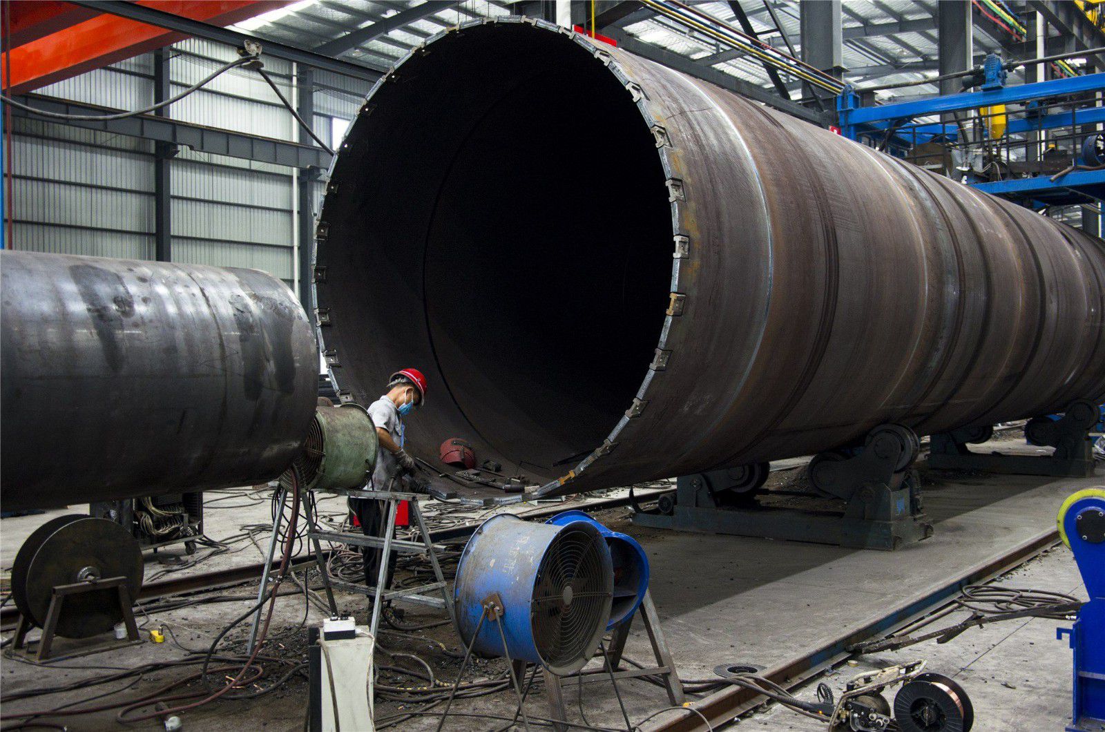 ChicagoQ235b tubo soldado de gran diámetroA lo que se debe prestar atención durante la instalación y el mantenimiento