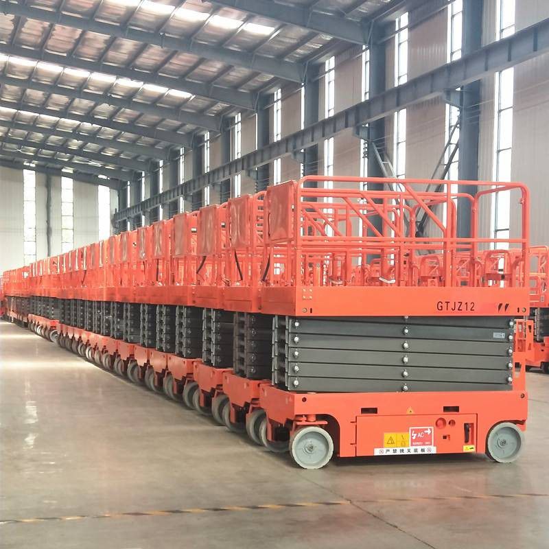 MILUSHydraulic platform lift truckHow to make the rolling process